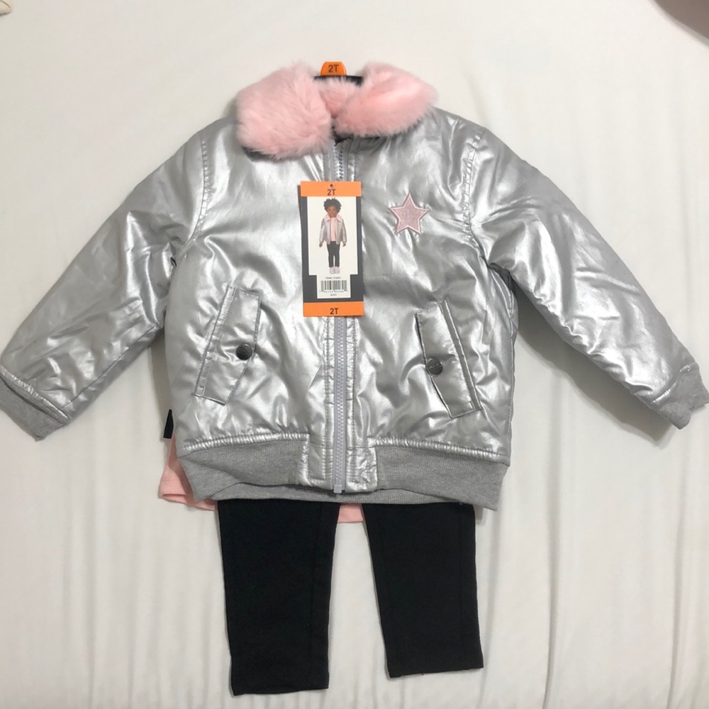 New Buffalo David Bitton Girl’s  3 Piece Outfit